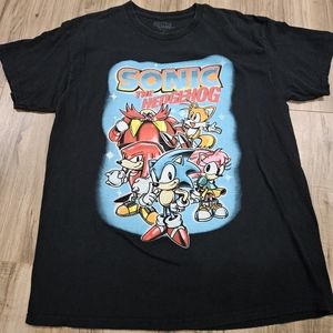 Sonic the hedgehog Sega t-shirt size large